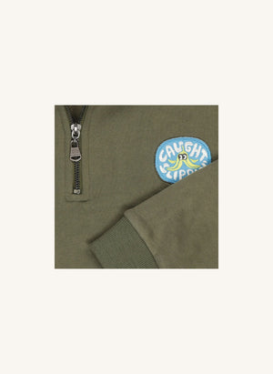Tumble N'Dry - Milton Bio-Baumwolle Pullover | Haki