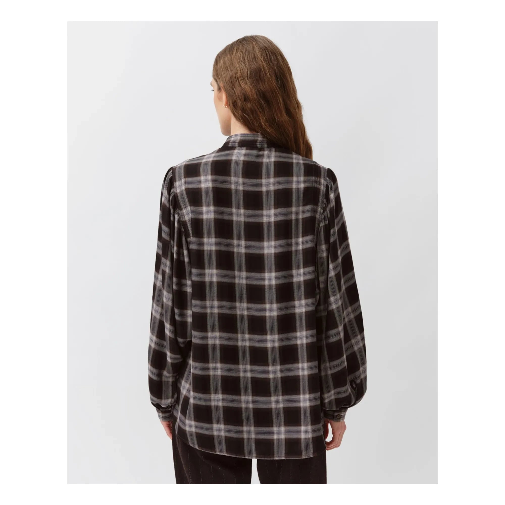 Diega - Camoa Bluse | Schwarz