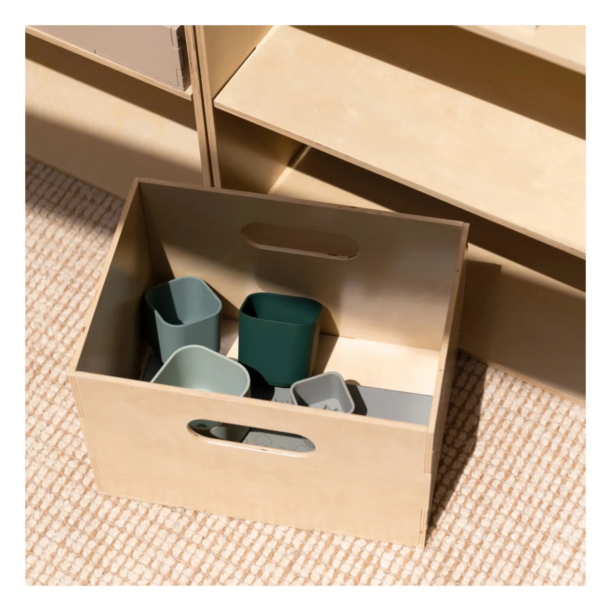 Nofred - Holz-Aufbewahrungsbox | Helles Holz