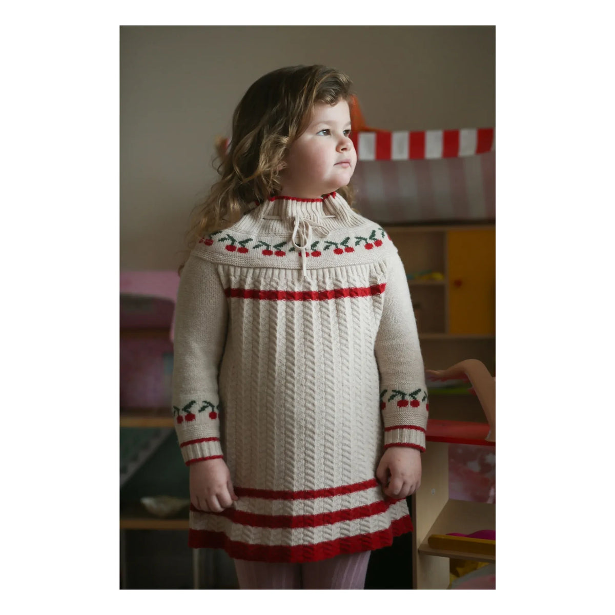 Kalinka - Loretta Merino-Wollkleid | Beige