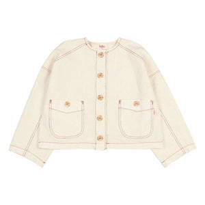 Búho – Jeansjacke aus Lyocell | Ecru
