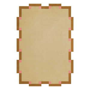 Layered - Wollteppich Fregio, Tekla Evelina Severin | Beige