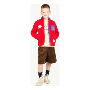 The Animals Observatory - Sherpa Shrew Geri Dönüştürülmüş Elyaf Ceket | Kırmızı