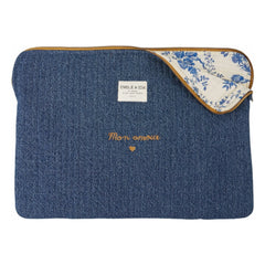 Emile et Ida - Laptop-Hülle | Denim