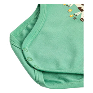 Bobo Choses - Bio-Baumwoll-Body Cow | Grün