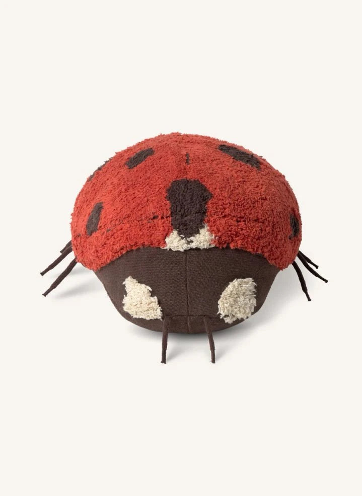 Lorena Canals - Maria "The Ladybug" Bodenkissen | Rot