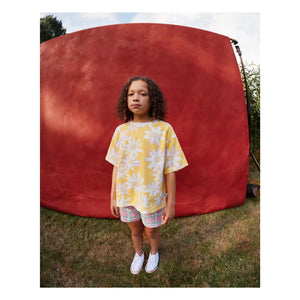 Goldie + Ace – Karierte Shorts | Rosa