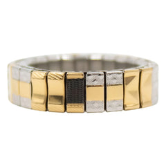 Sigal - Ring SIG 6 | Schwarz/Gold/Silber