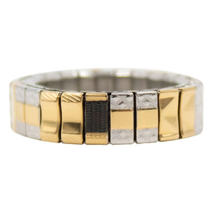 Sigal - Ring SIG 6 | Schwarz/Gold/Silber