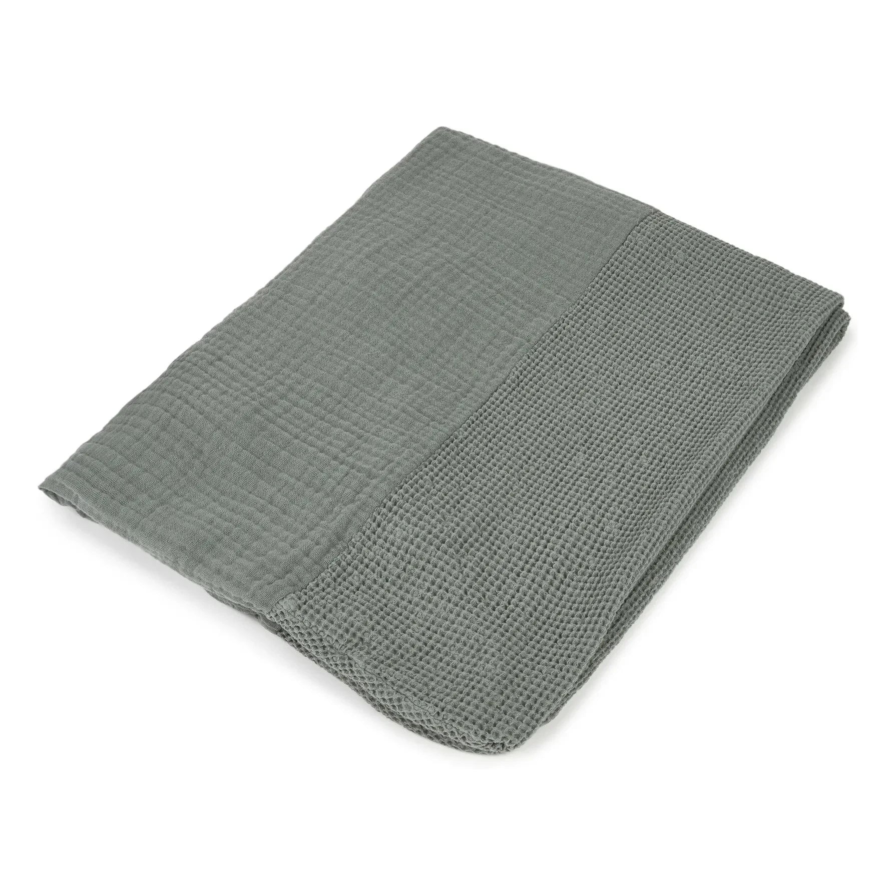 Nobodinoz - Wabi-Sabi Wickelauflage | Grau-Blau
