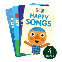 Yoto Player - Super Simple Songs Sammlungskarten - 4er-Pack