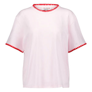 Elise Chalmin - Loicia Baumwoll-T-Shirt | Rosa