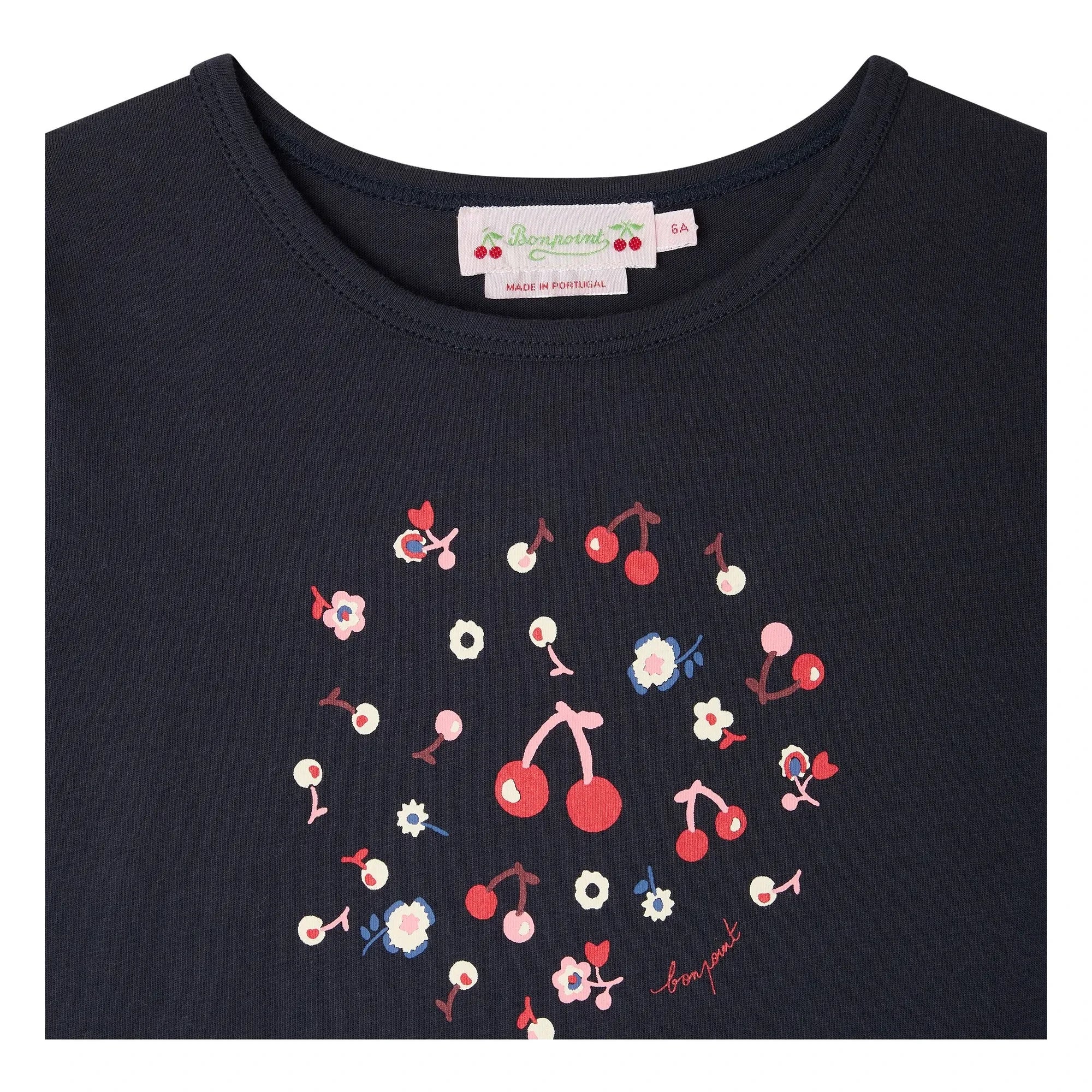 Bonpoint - Tidjiane Bio-Baumwoll-T-Shirt | Marineblau