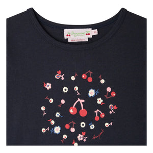 Bonpoint - Tidjiane Bio-Baumwoll-T-Shirt | Marineblau