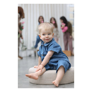 Lililotte - Charly Overall Tencel Bio-Baumwolle | Denim Blau