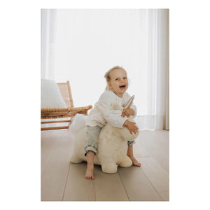 Wild & Soft - Springendes Einhorn | Creme