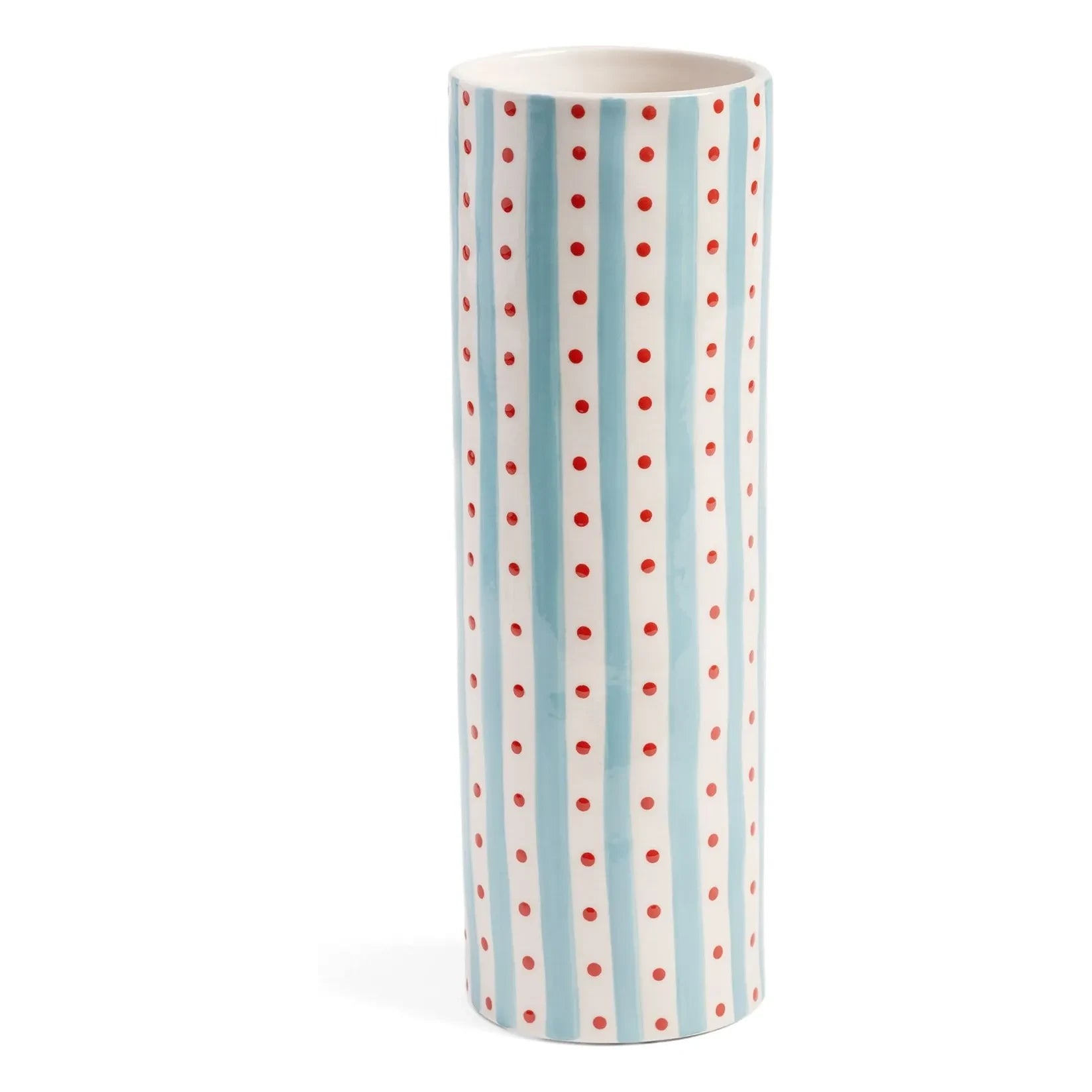 &Klevering - Clash Dot Vase | Hellblau