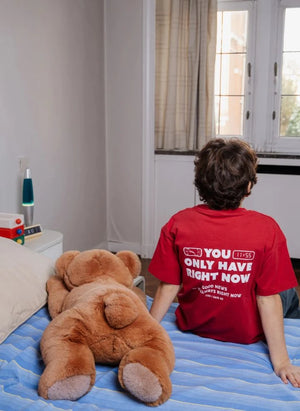 Cos I Said So - "Right Now" Tişört | Kırmızı