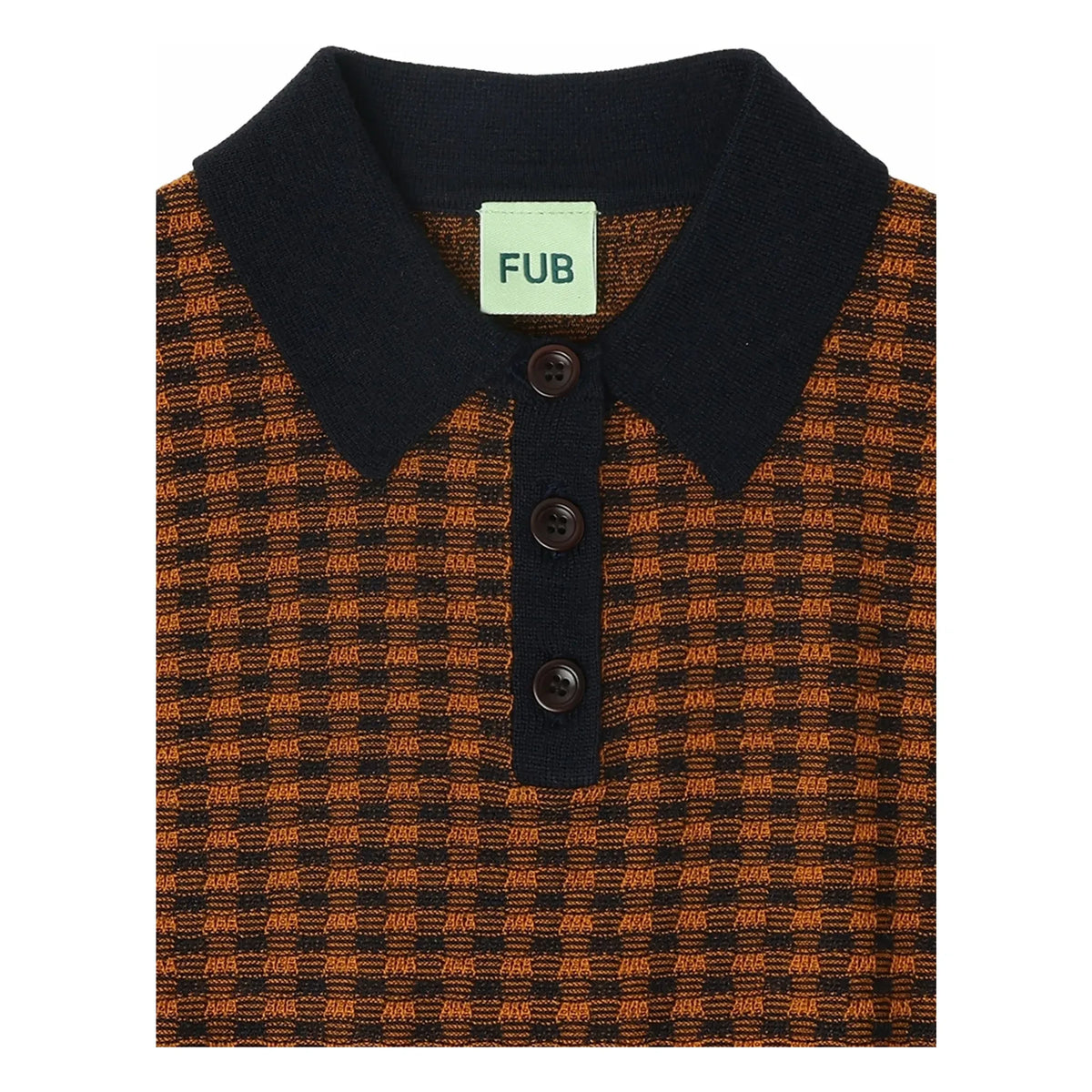 FUB - Polo-Shirt aus Merinowolle | Marineblau