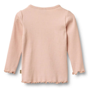 Weizen – Ida Bio-Baumwoll-T-Shirt | Blassrosa
