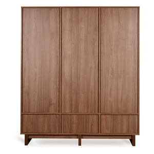 Quax - Kyo XL Kleiderschrank | Nussbaum