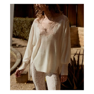 Mes Demoiselles – Aera Wollpullover | Elfenbein