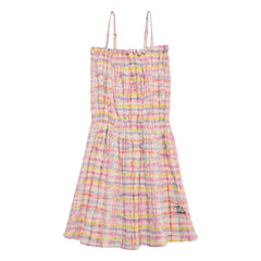 True Artist - Strukturiertes Fliesenkleid | Lila