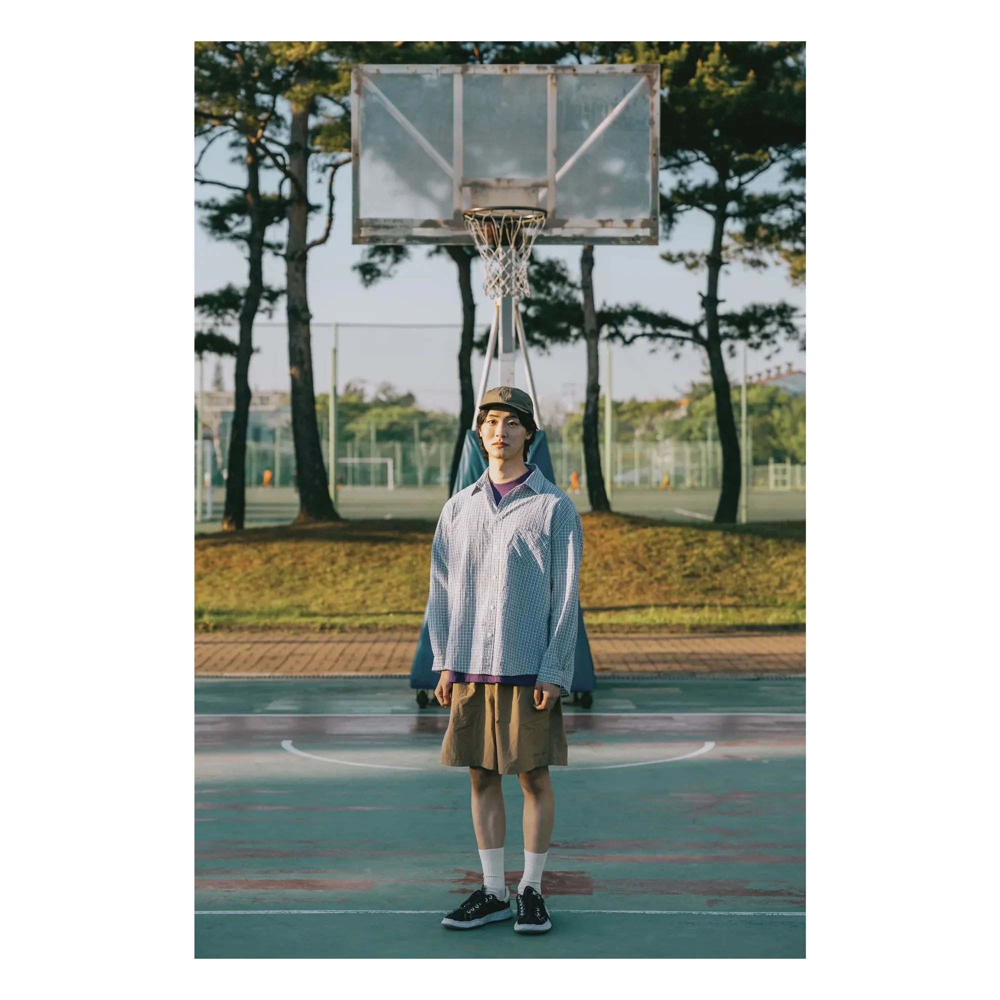 Kappy - Vintage Karo Hemd | Weiß
