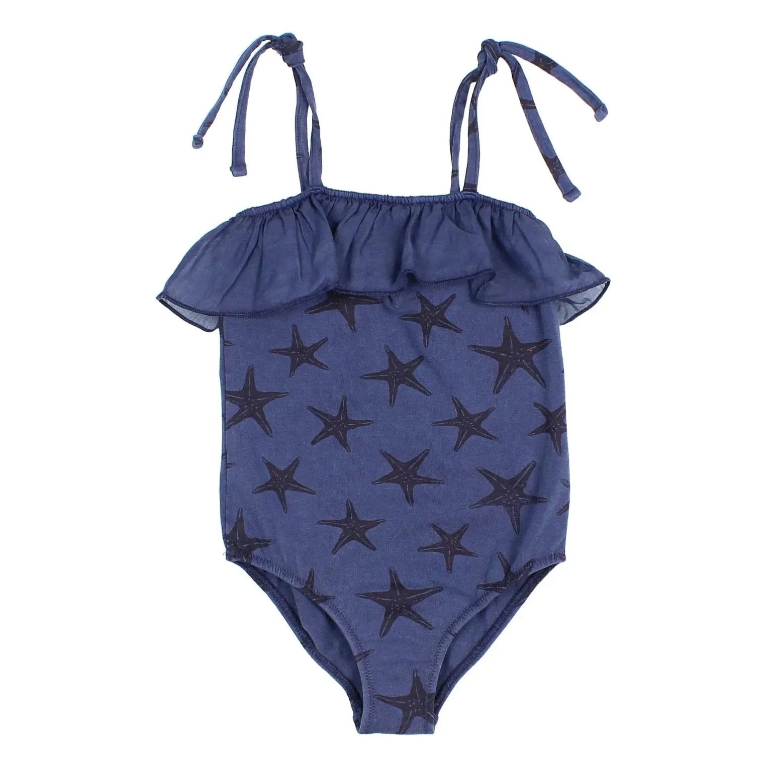Búho - Etoiles de Mer Badeanzug Lycra Bio-Baumwolle | Marineblau