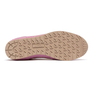 Autry – Windspin Low zweifarbige Sneakers aus Wildleder und Leder | Pink