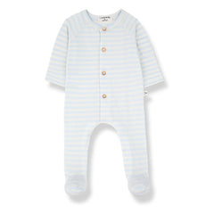 1+ in the family - Felip Gestreifter Pyjama | Hellblau
