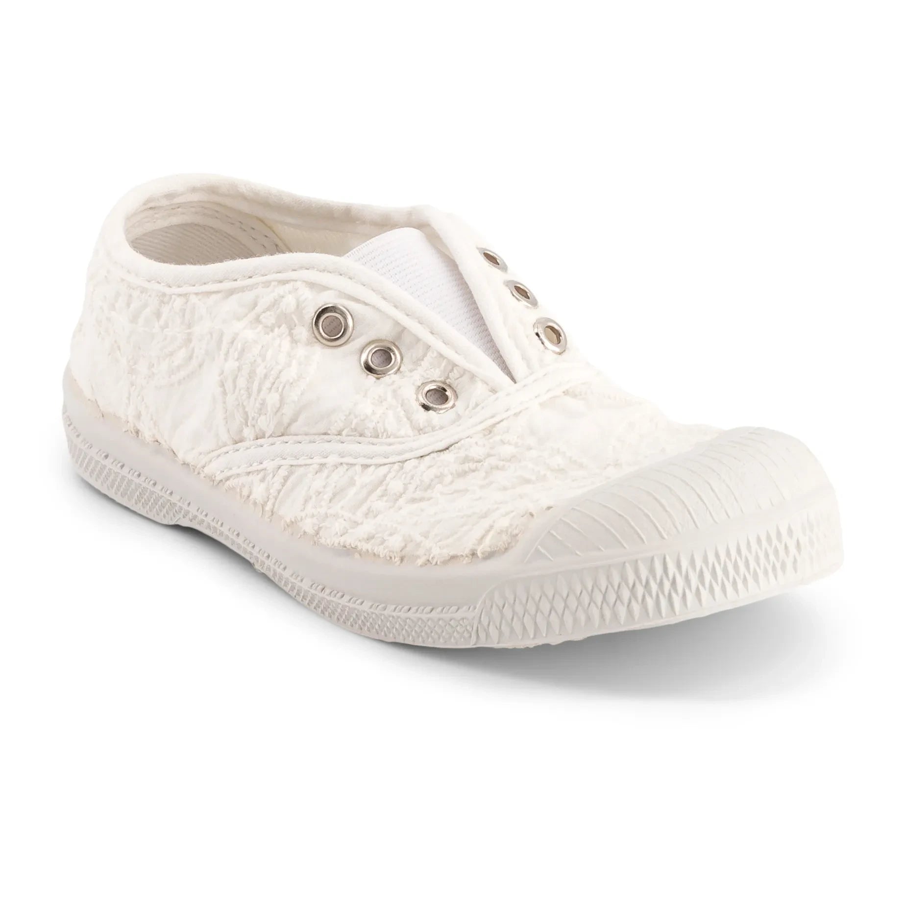 Bensimon - Tennis Elly Broderie Anglaise | Weiß