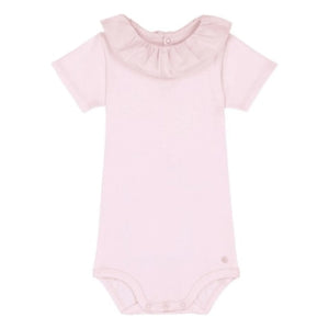 Petit Bateau - Bodykragen Bio-Baumwolle | Blassrosa