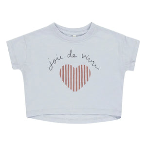 Rylee + Cru - Joie De Vivre T-Shirt | Hellblau