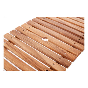 Business & Pleasure Co. – Strandtisch aus Teakholz