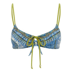 Boteh - Arcadia Bikini-Oberteil | Lapislazuli