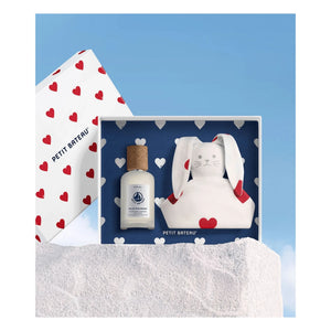 Petit Bateau - Geschenkset zur Geburt mit Parfum und Kuscheltier