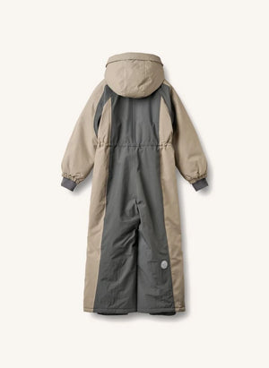 Wheat - Melte Skioveralls aus recycelten Fasern | Grau