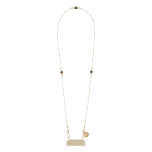 LaCoqueFrançaise - Iris lange Kette 120 cm | Beige