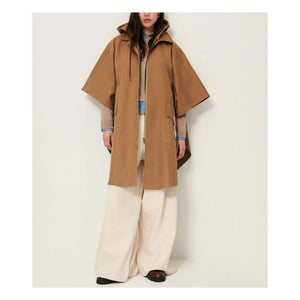 Sessùn - Castelwick Cape aus Bio-Baumwolle | Camel