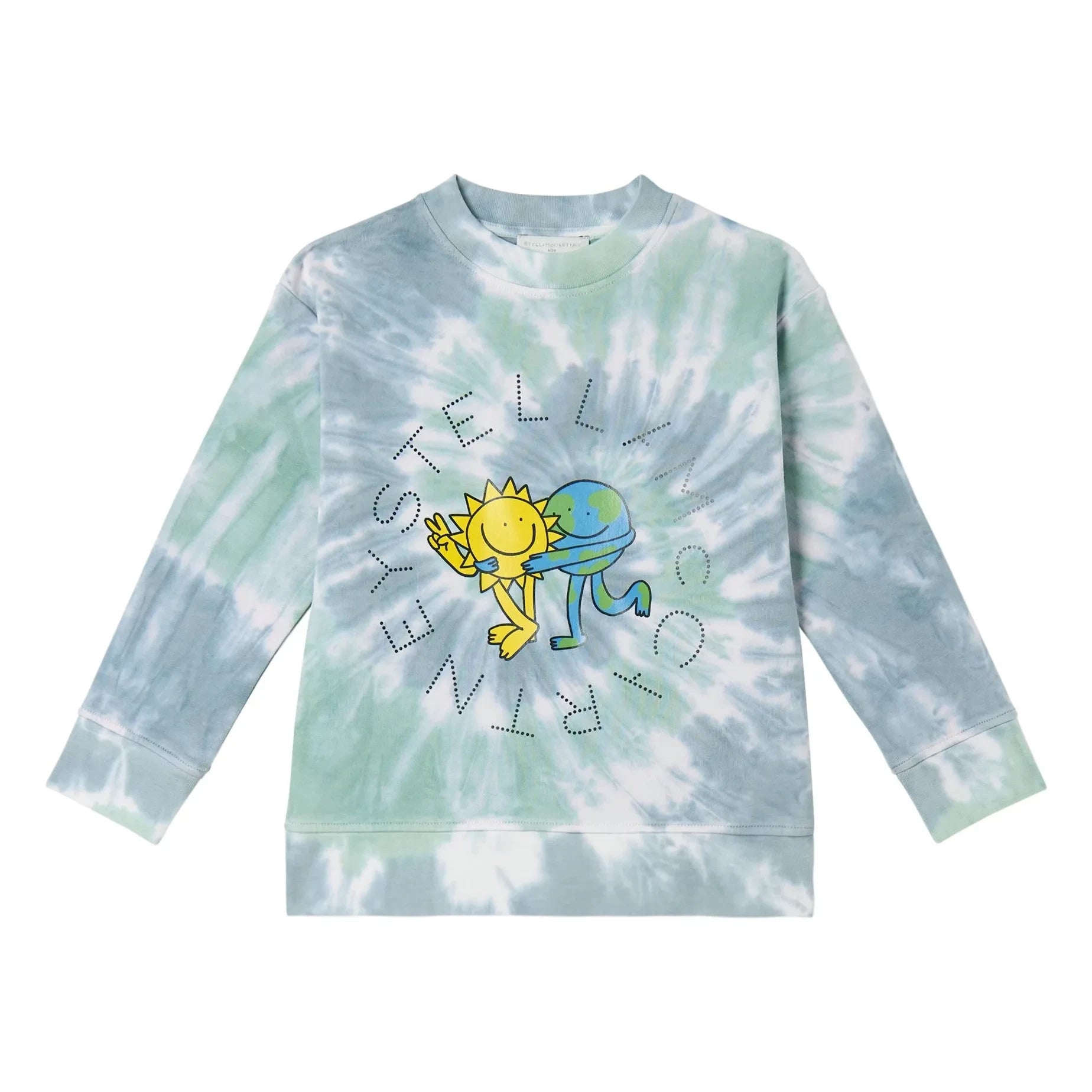 Stella McCartney Kids - Batik-Sweatshirt | Grau