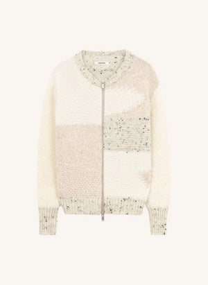 Cordera - Melierte Merinowolljacke | Beig