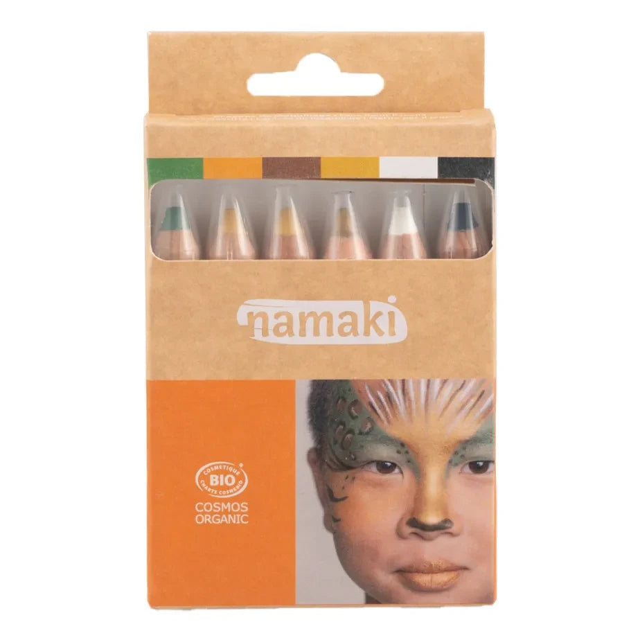 Namaki - Wilde Make-up-Stifte - 6er-Set