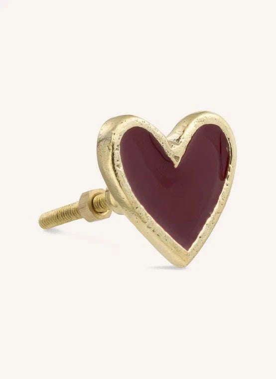Doing Goods - Pyar Herz Messingknauf | Gold