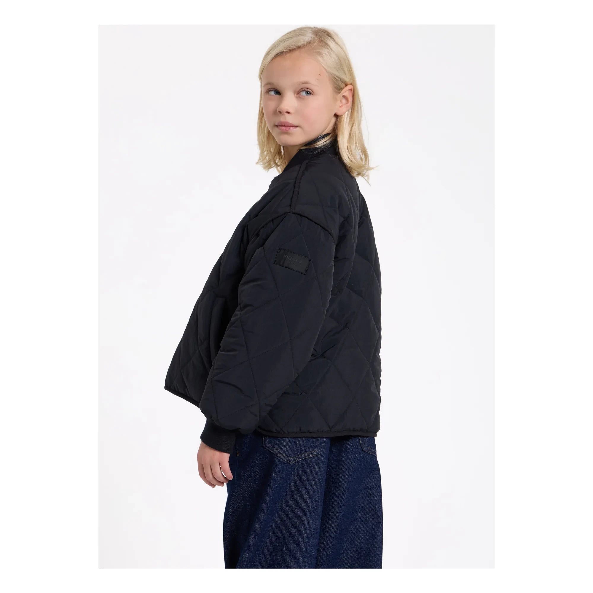 Finger in the nose - Braidy Kapitone Bomber | Siyah