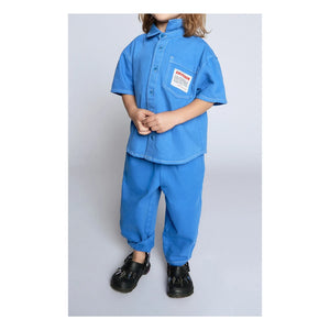 American Vintage - Pusway Bio-Baumwoll-Denim-Hose | Blau