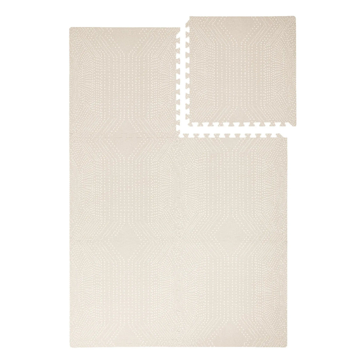 Toddlekind - Deco modulare Spielmatte | Weiß/Cremefarben