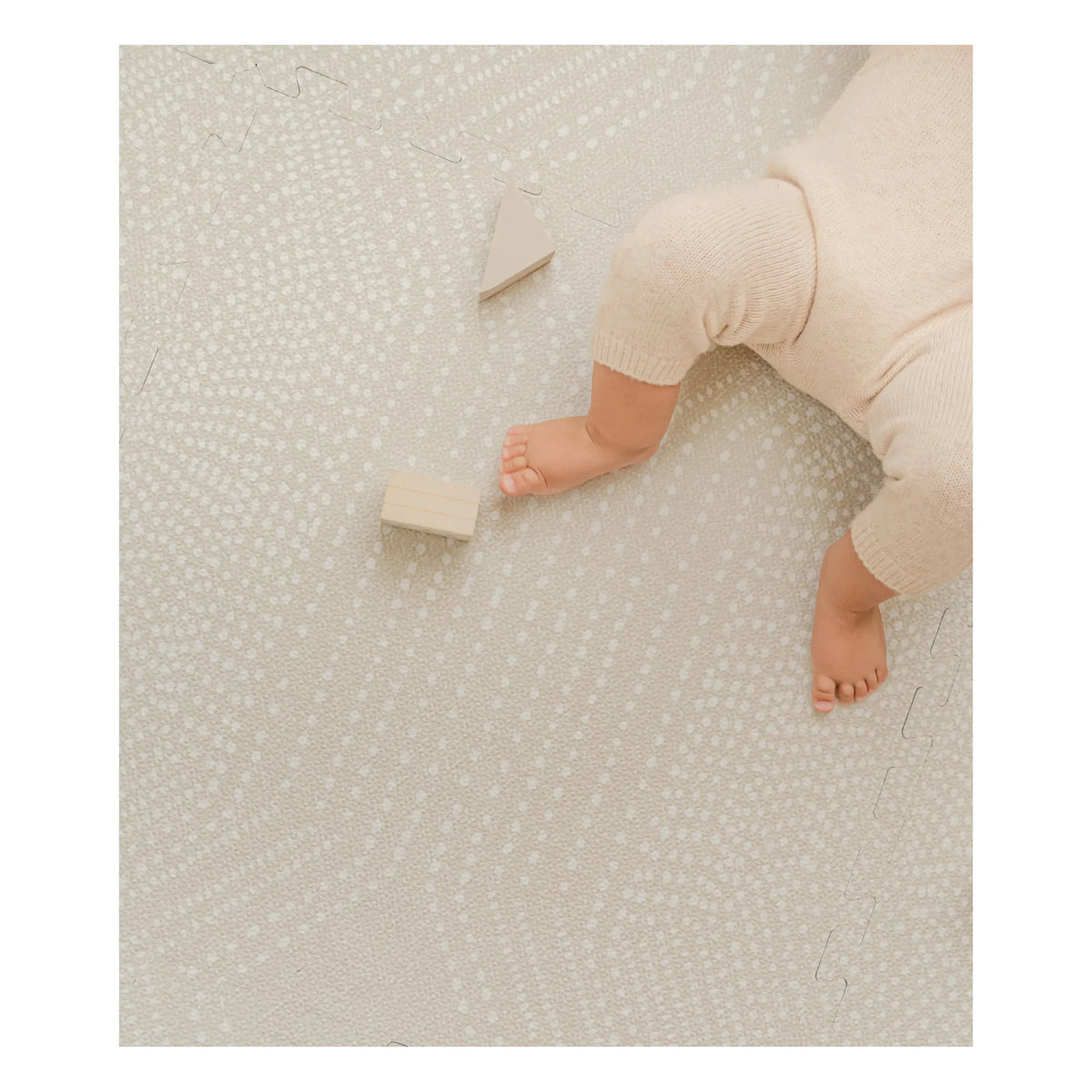 Toddlekind - Deco modulare Spielmatte | Weiß/Cremefarben