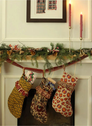 Doing Goods - Baumwoll-Weihnachtsstiefel | Oker