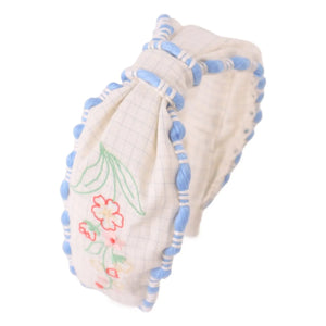 Gingersnaps - Delta Haarreif mit Kettendetail | Weiß